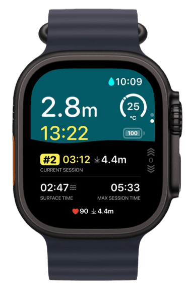 Apple Watch Ultra Freedive Mode