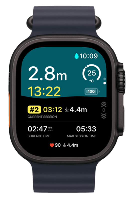 Apple Watch Ultra Free Dive Mode